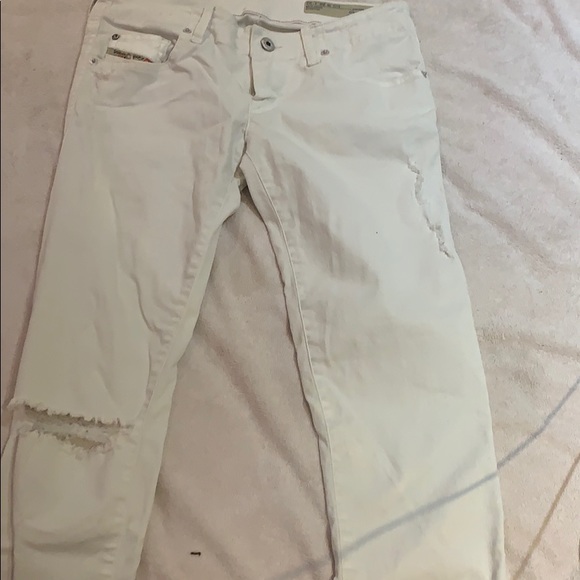 WHITE DIESEL JEANS - Picture 3 of 5